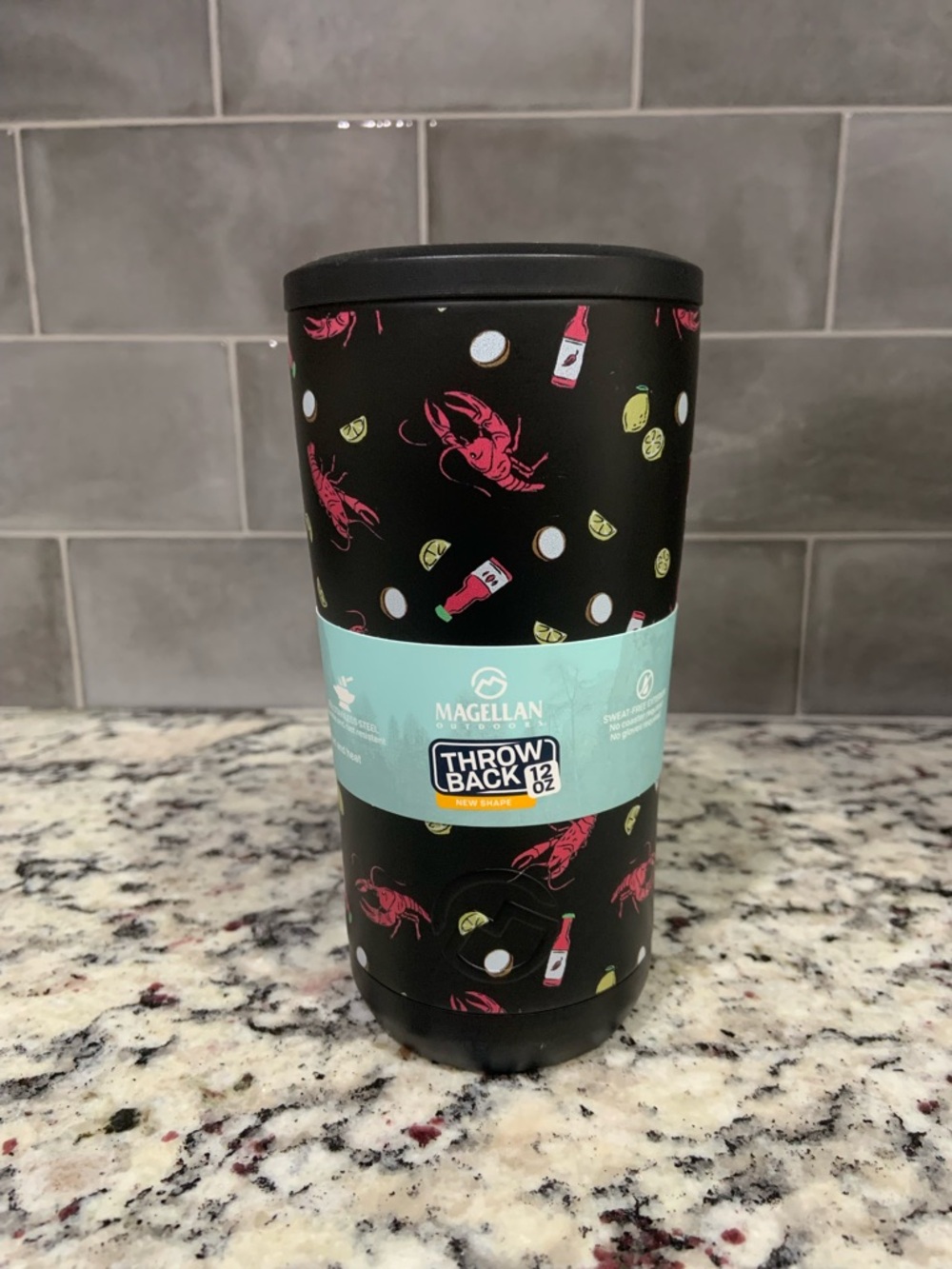 Magellan Throwback 12oz Tall Boy Can Holder- BNWT